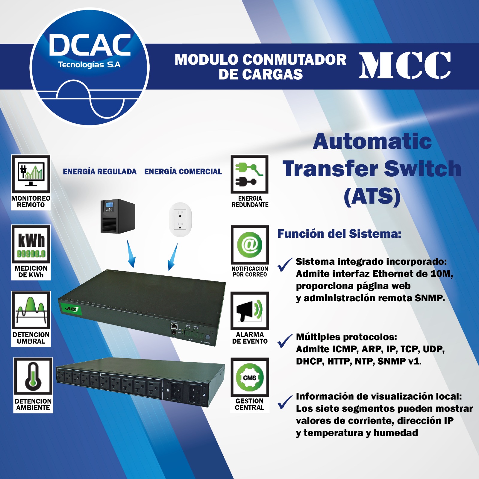 Modulo Conmutador de Cargas